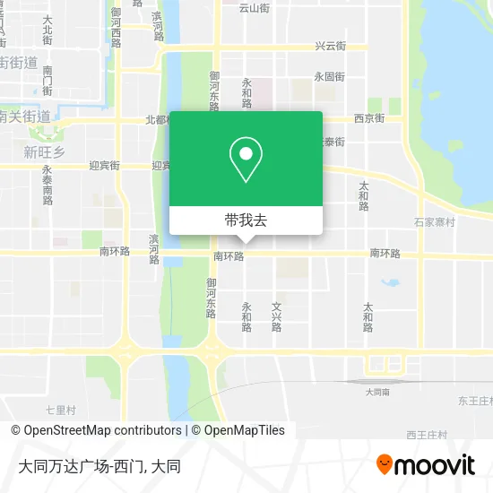 大同万达广场-西门地图