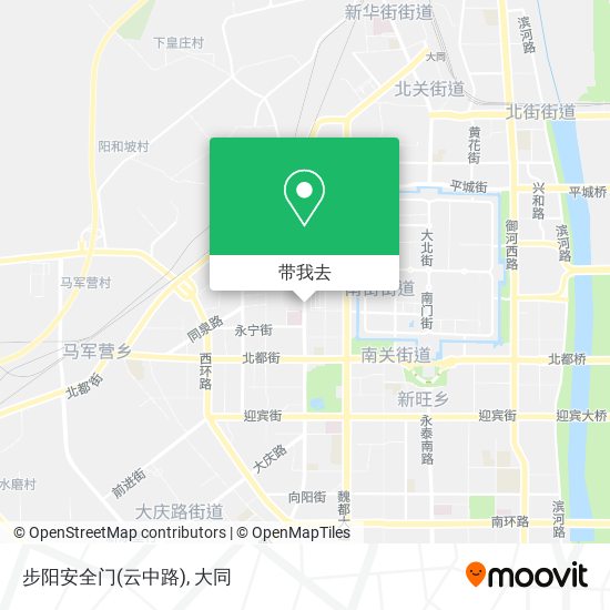 步阳安全门(云中路)地图