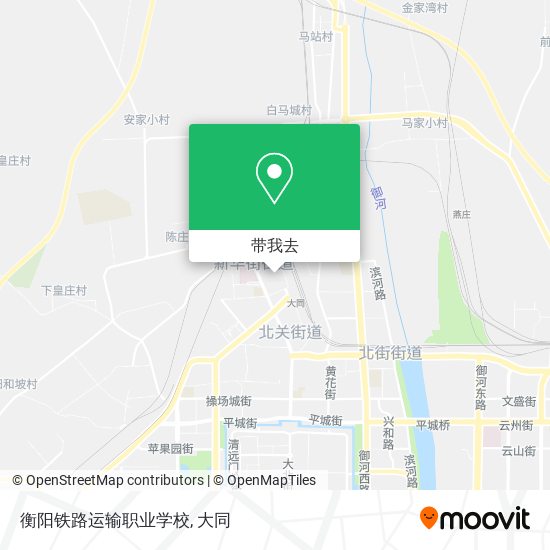 衡阳铁路运输职业学校地图