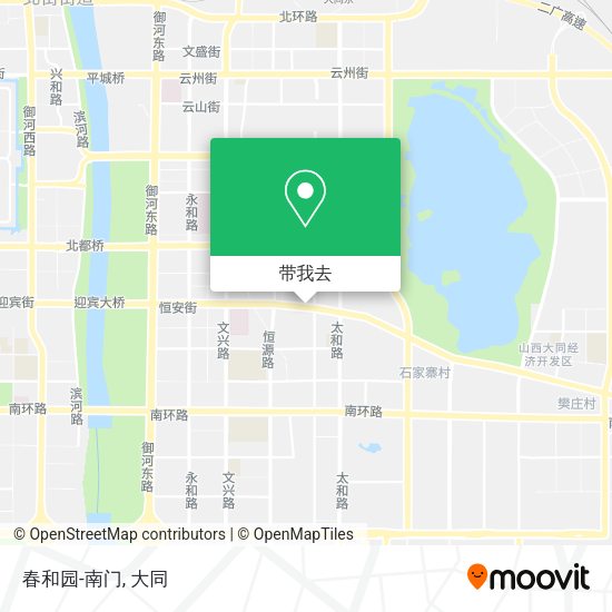 春和园-南门地图