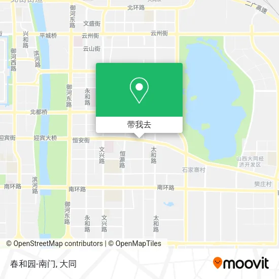 春和园-南门地图