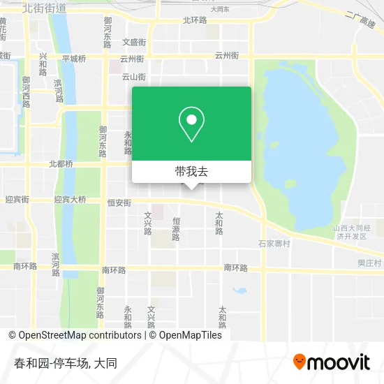 春和园-停车场地图