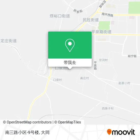 南三路小区-9号楼地图