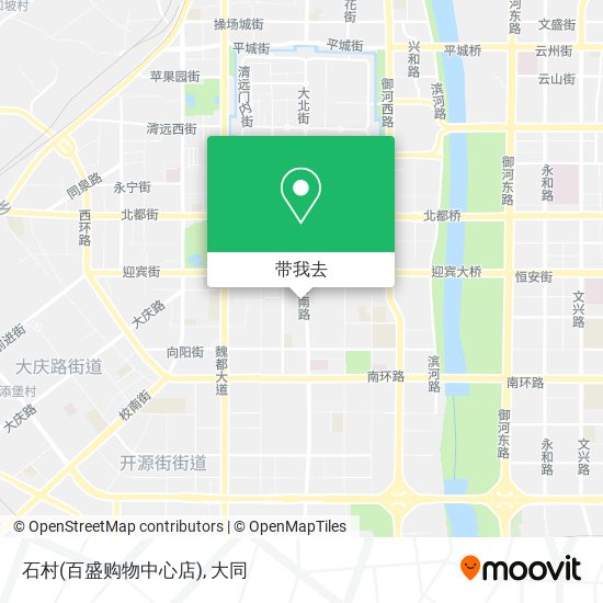 石村(百盛购物中心店)地图