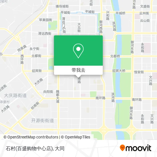 石村(百盛购物中心店)地图