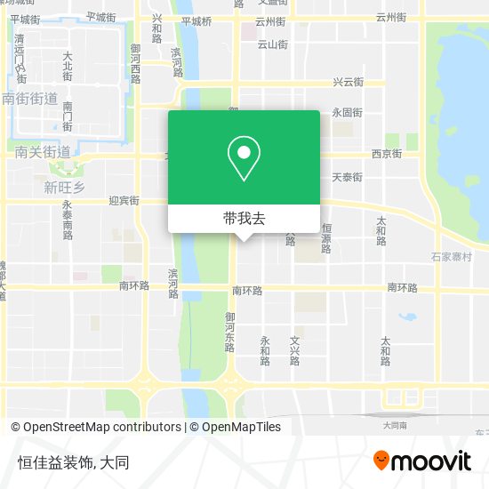 恒佳益装饰地图