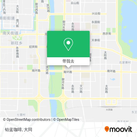铂蓝咖啡地图