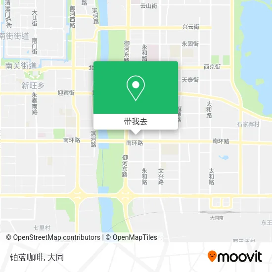 铂蓝咖啡地图