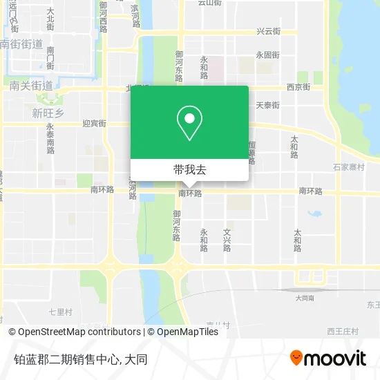 铂蓝郡二期销售中心地图