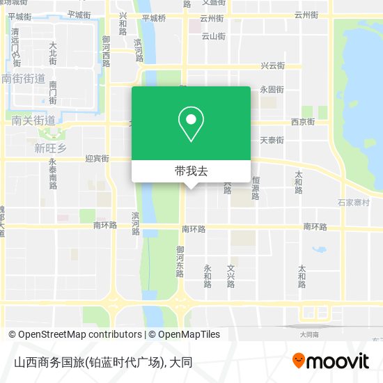 山西商务国旅(铂蓝时代广场)地图