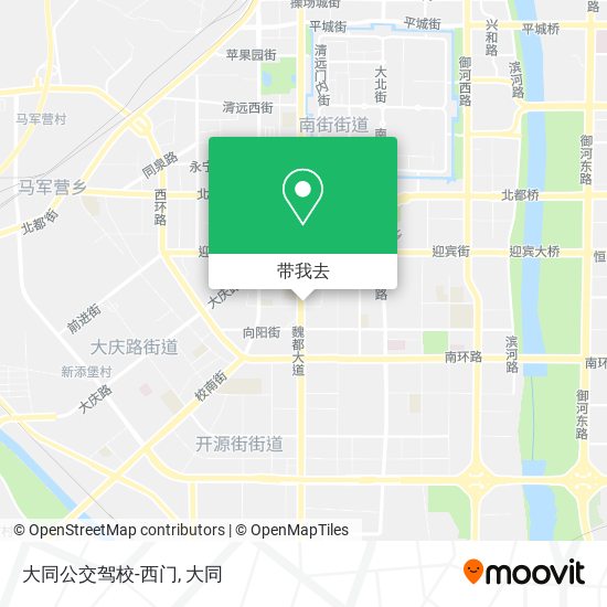 大同公交驾校-西门地图
