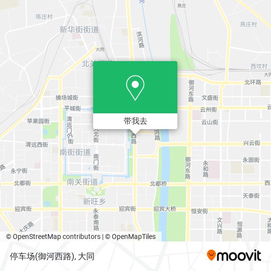 停车场(御河西路)地图