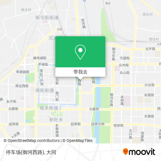 停车场(御河西路)地图