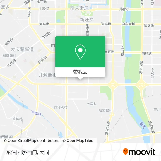 东信国际-西门地图