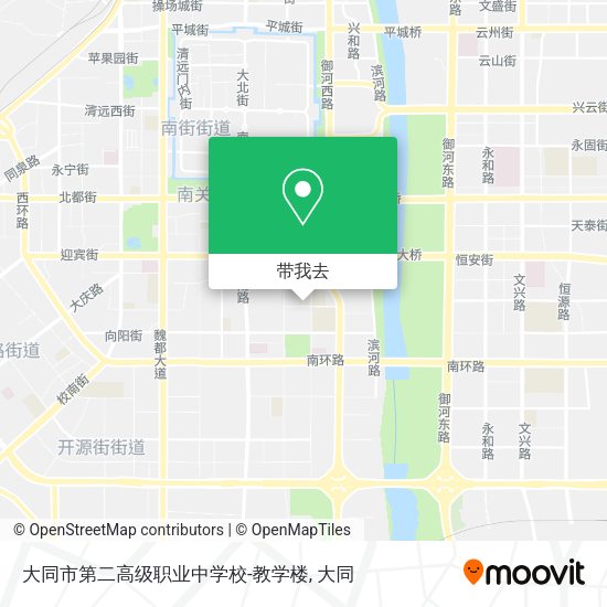 大同市第二高级职业中学校-教学楼地图