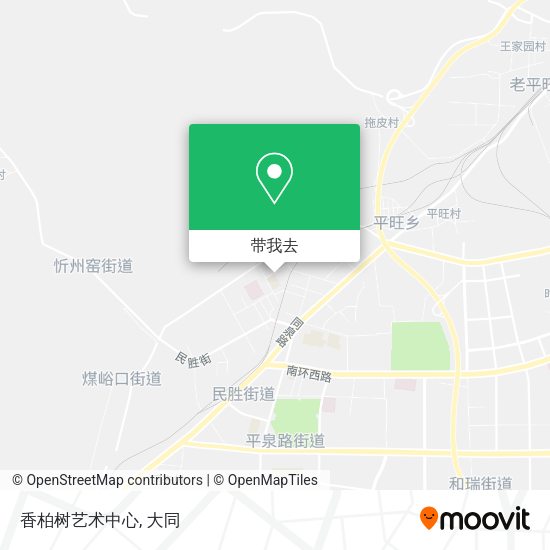 香柏树艺术中心地图