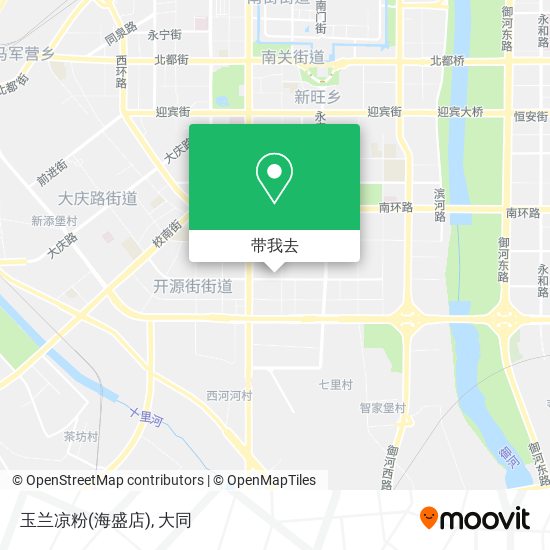 玉兰凉粉(海盛店)地图