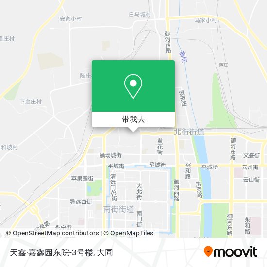天鑫·嘉鑫园东院-3号楼地图