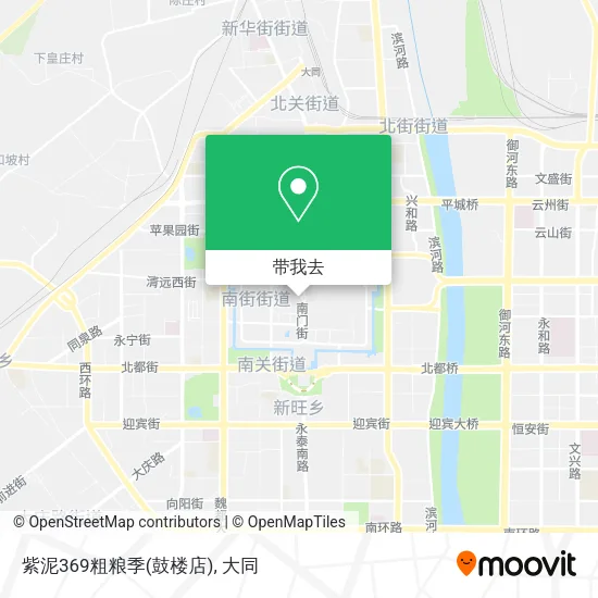 紫泥369粗粮季(鼓楼店)地图