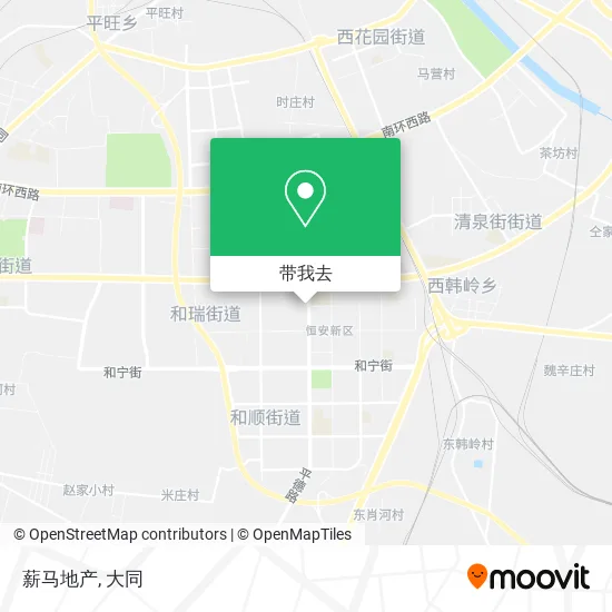 薪马地产地图