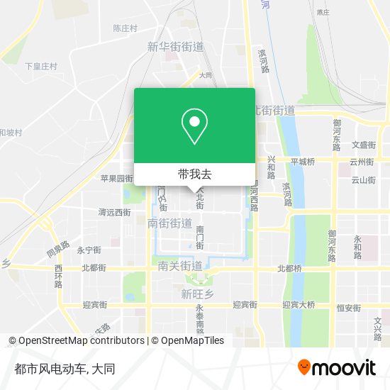 都市风电动车地图