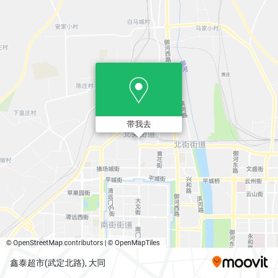 鑫泰超市(武定北路)地图