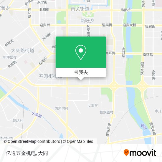 亿通五金机电地图