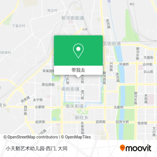 小天鹅艺术幼儿园-西门地图