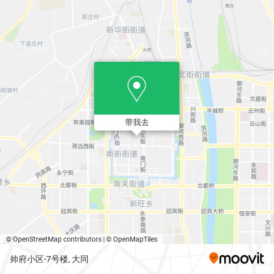 帅府小区-7号楼地图