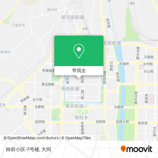 帅府小区-7号楼地图