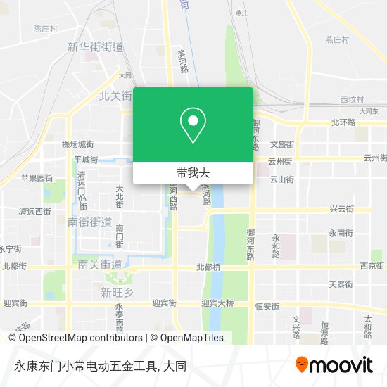 永康东门小常电动五金工具地图