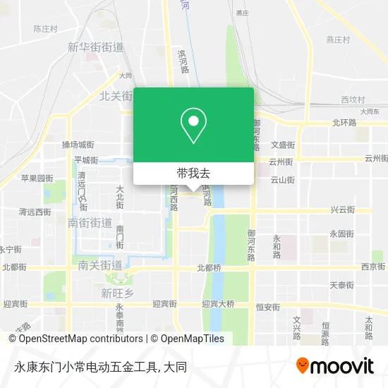 永康东门小常电动五金工具地图