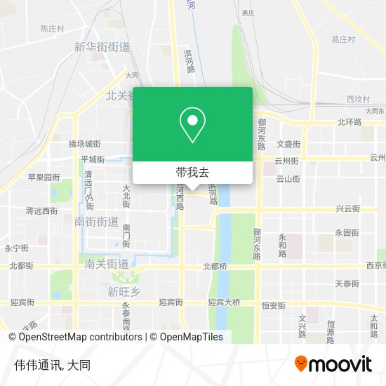 伟伟通讯地图