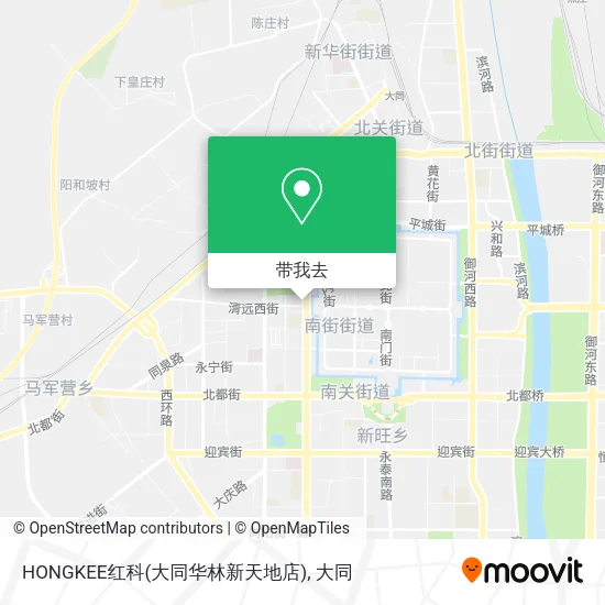 HONGKEE红科(大同华林新天地店)地图