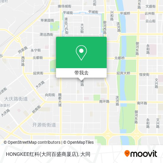 HONGKEE红科(大同百盛商厦店)地图