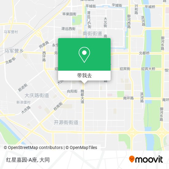 红星嘉园-A座地图