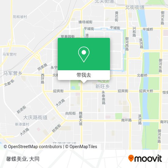 馨蝶美业地图