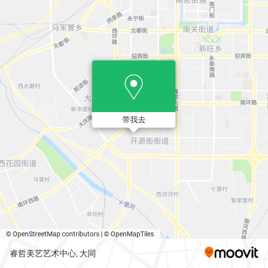 睿哲美艺艺术中心地图