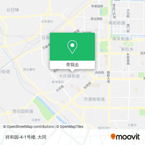 祥和园-4-1号楼地图