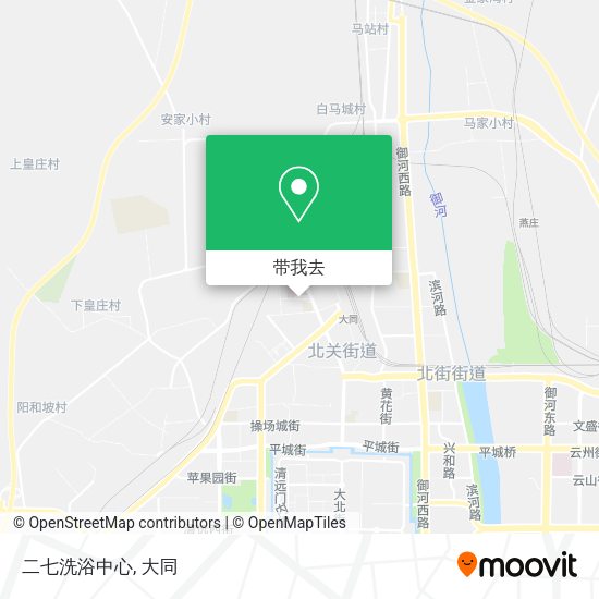 二七洗浴中心地图