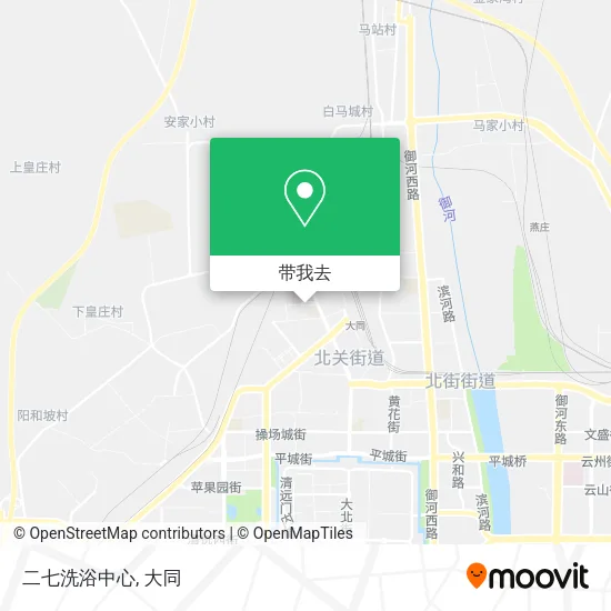 二七洗浴中心地图