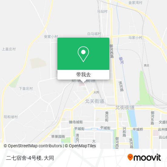 二七宿舍-4号楼地图