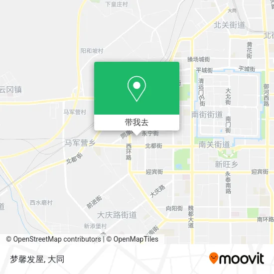 梦馨发屋地图