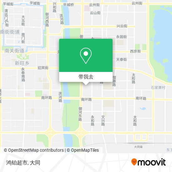 鸿铂超市地图