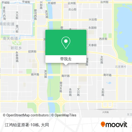 江鸿铂蓝原著-10栋地图