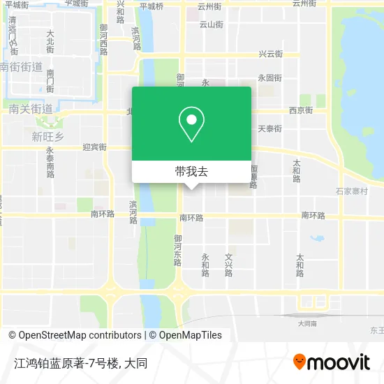 江鸿铂蓝原著-7号楼地图