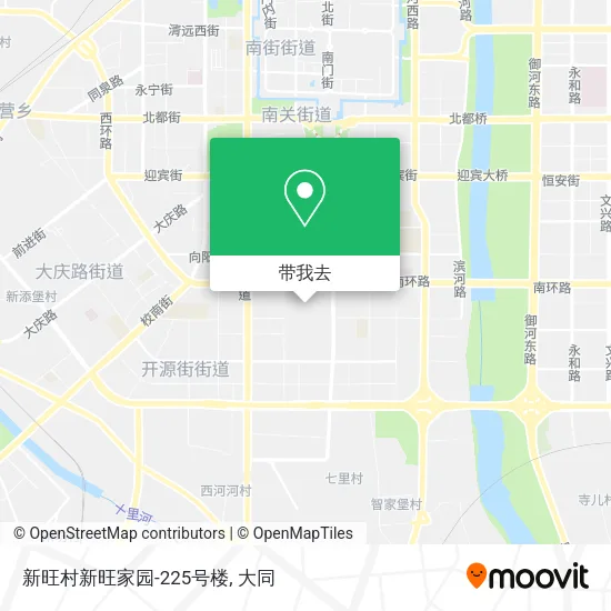 新旺村新旺家园-225号楼地图