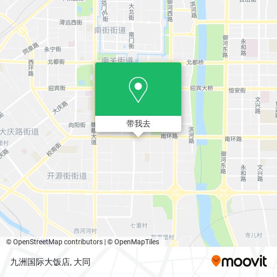 九洲国际大饭店地图