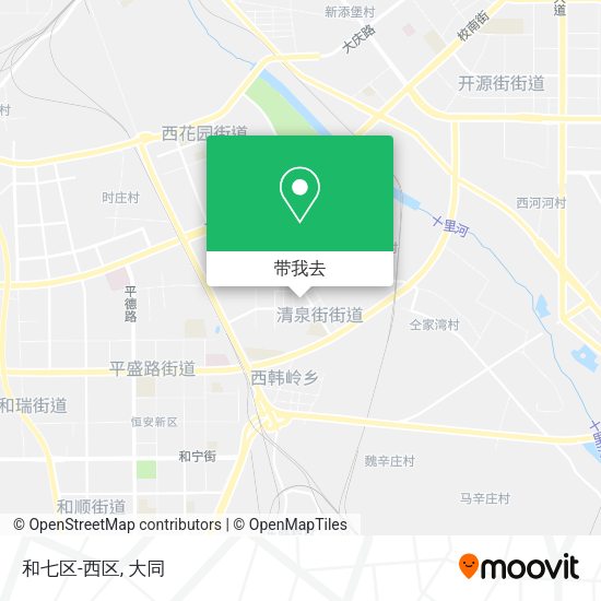 和七区-西区地图