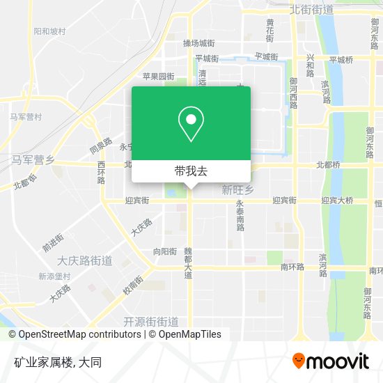 矿业家属楼地图